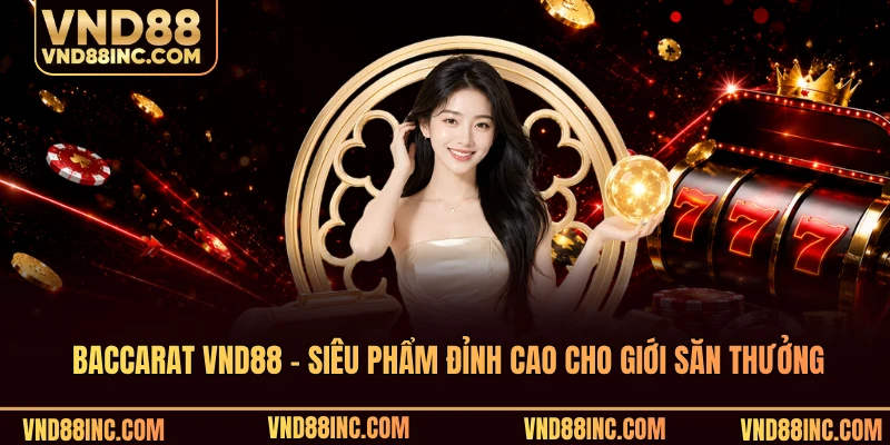 Baccarat VND88 - Siêu Phẩm Đỉnh Cao Cho Giới Săn Thưởng