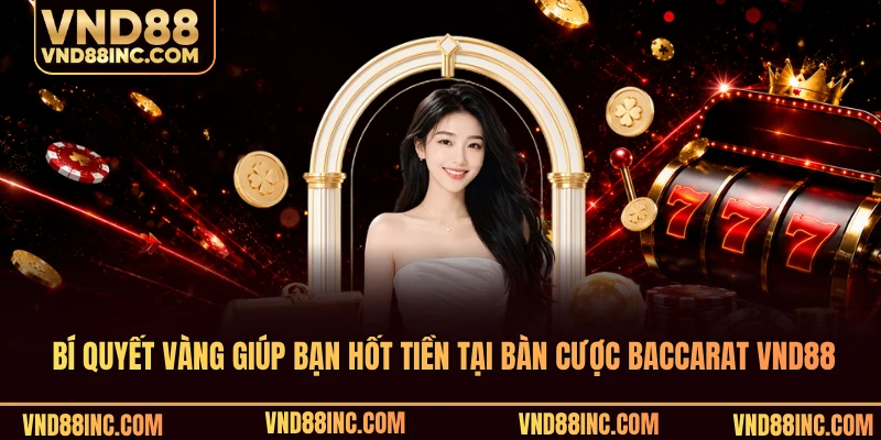 Bí quyết vàng giúp bạn hốt tiền tại bàn cược baccarat VND88