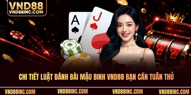 Chi tiết luật đánh bài mậu binh VND88 bạn cần tuân thủ