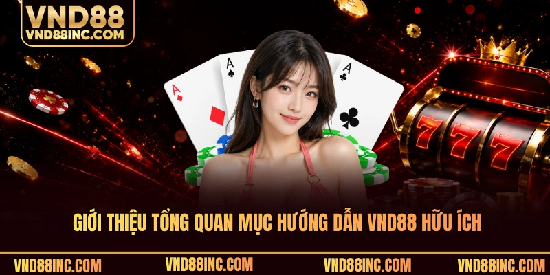 Giới thiệu tổng quan mục hướng dẫn VND88 hữu ích
