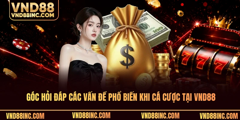 Góc hỏi đáp các vấn đề phổ biến khi cá cược tại VND88