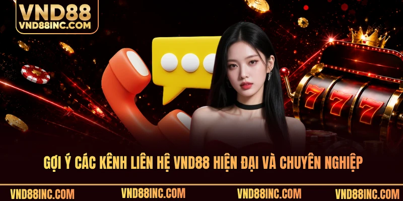 Gợi ý các kênh liên hệ VND88 hiện đại và chuyên nghiệp