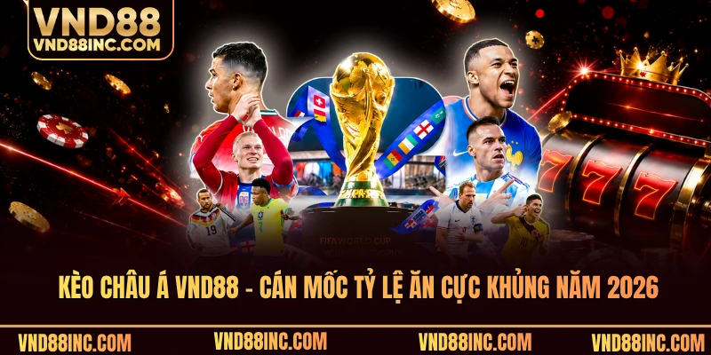Kèo Châu Á VND88 - Cán Mốc Tỷ Lệ Ăn Cực Khủng Năm 2026
