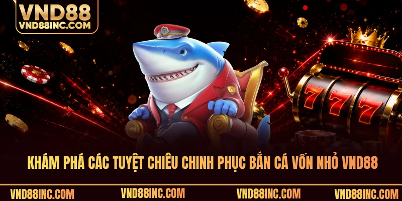 Khám phá các tuyệt chiêu chinh phục bắn cá vốn nhỏ VND88