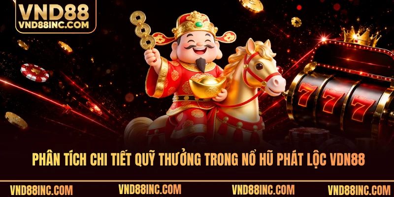 Phân tích chi tiết quỹ thưởng trong nổ hũ phát lộc VDN88