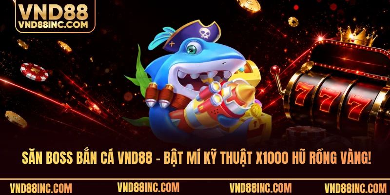 Săn Boss Bắn Cá VND88 - Bật Mí Kỹ Thuật X1000 Hũ Rồng Vàng!