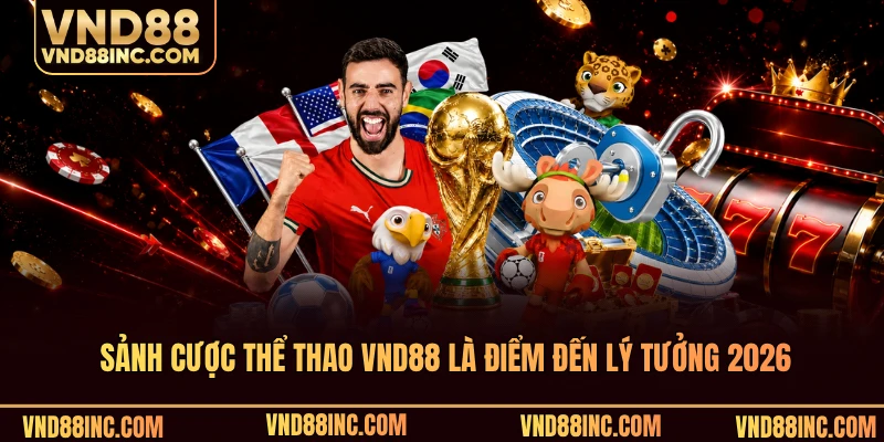 Sảnh cược thể thao VND88 là điểm đến lý tưởng 2026